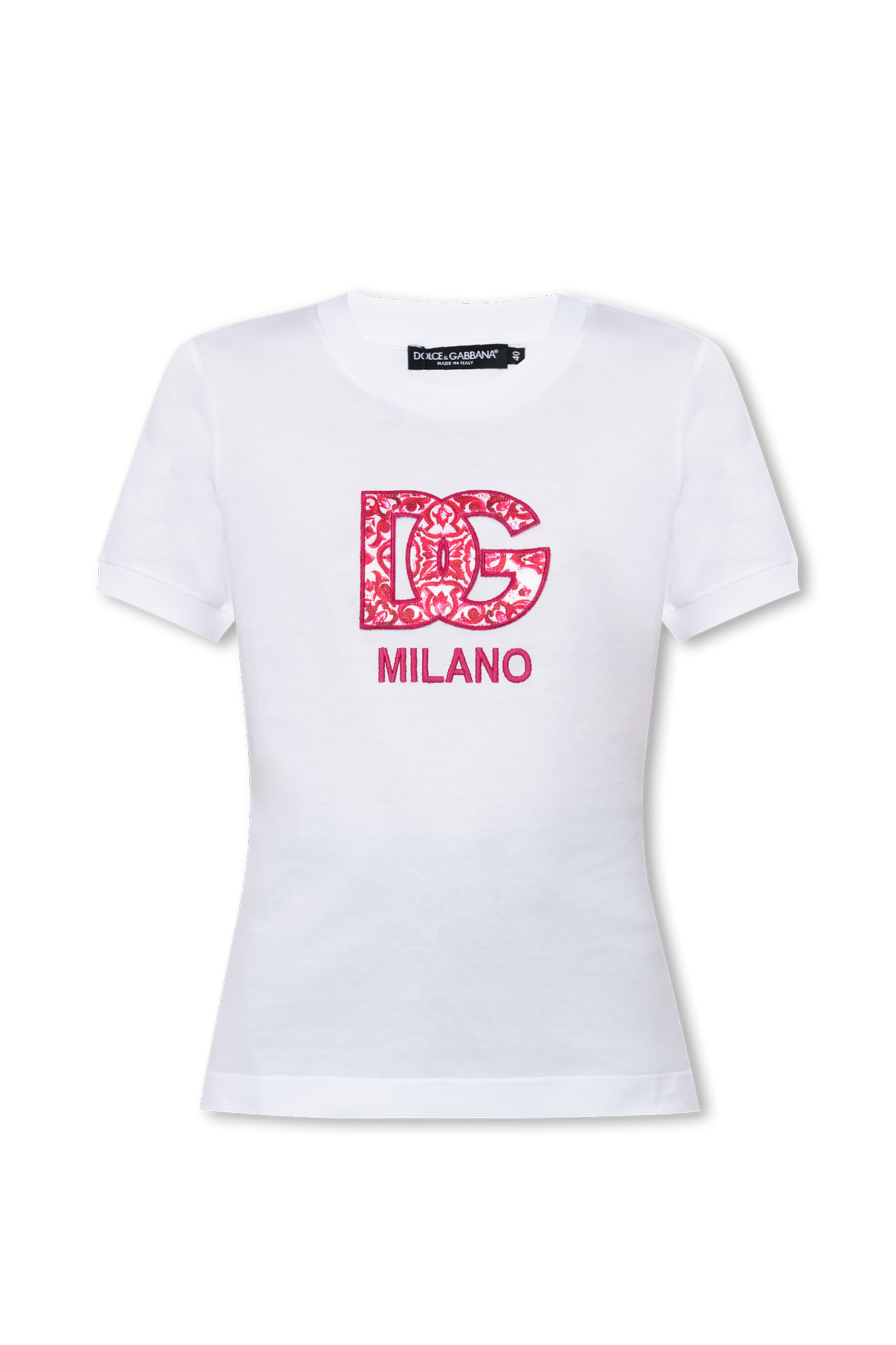 Dolce & Gabbana T-shirt with logo | Women's Clothing | Vitkac